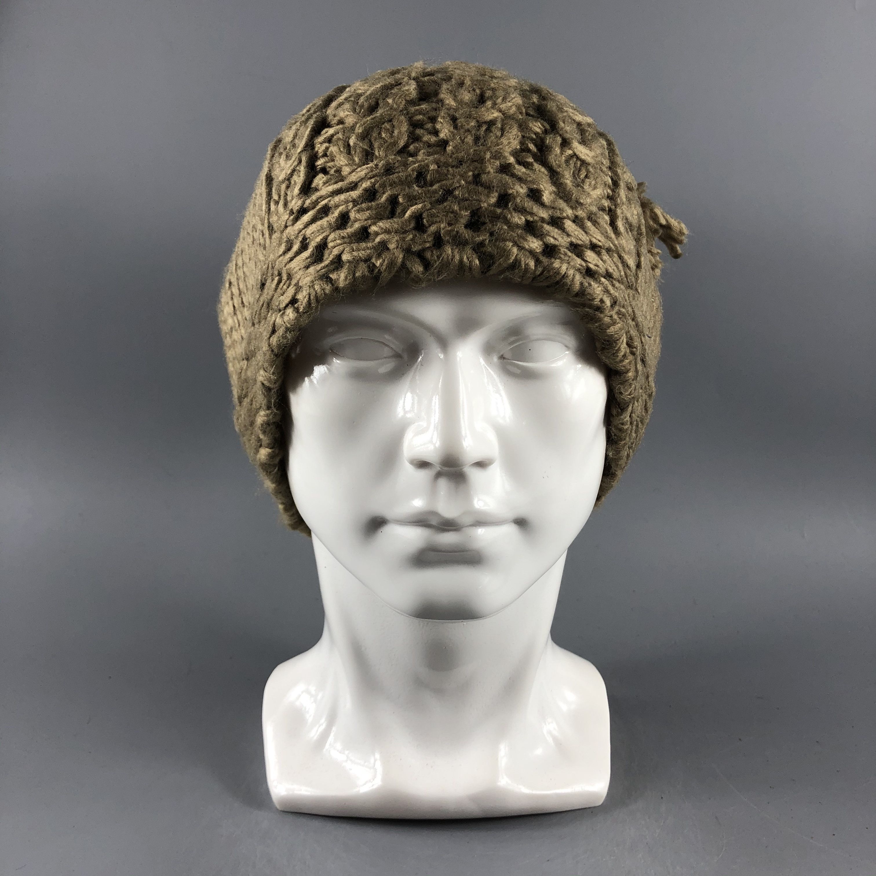 Japanese Brand × Vintage Womens Marble Sud Knit Beanie Snow Hat Snow Cap -D373 Size ONE SIZE - 2 Thumbnail