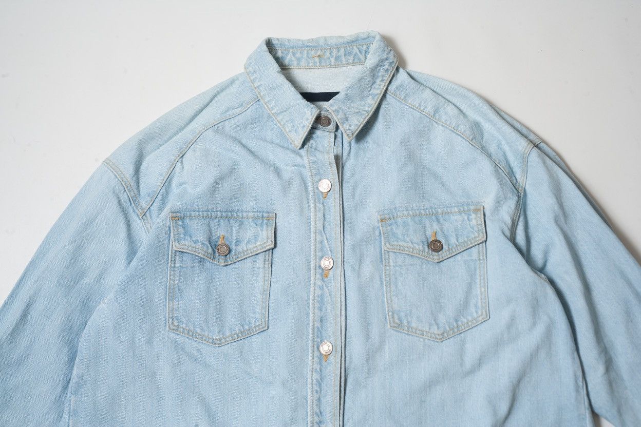 Juun.J Juun.J Oversize Denim Shirt Jacket Size US XL / EU 56 / 4 - 2 Thumbnail