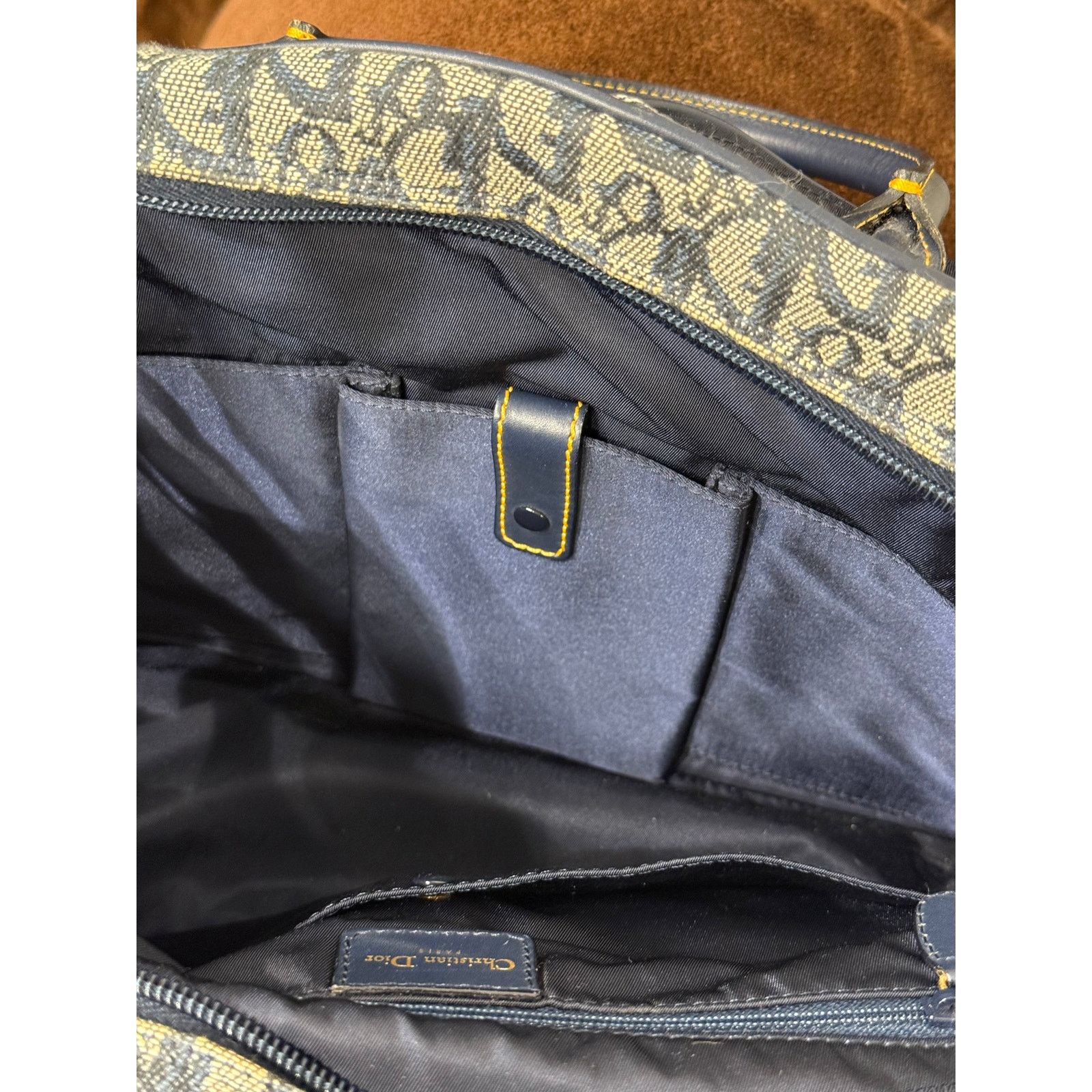 Dior 2000s Dior by Galliano bowling monogram bag Size ONE SIZE - 11 Thumbnail