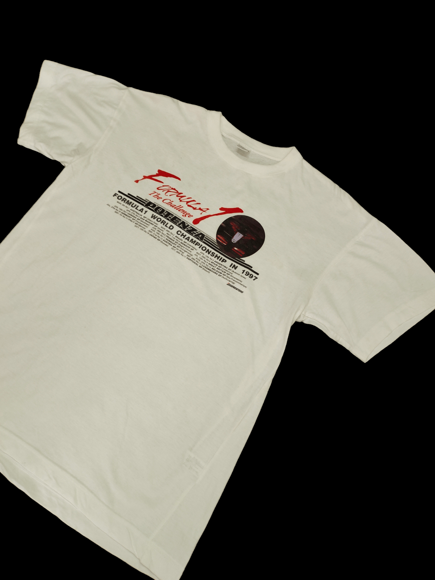 Formula 1 1990s Potenza Formula 1 World Championship 1997 Bridgestone Size US L / EU 52-54 / 3 - 5 Thumbnail