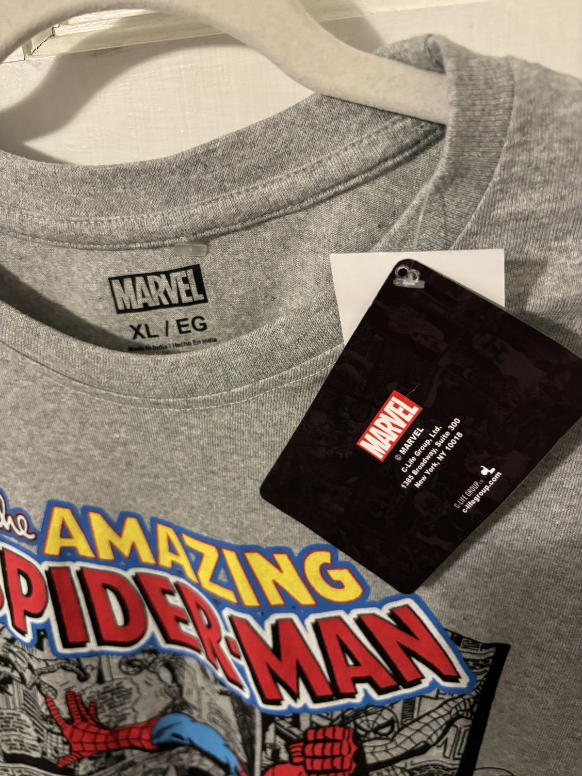 Marvel Comics Marvel Spiderman Graphic Tee Size US XL / EU 56 / 4 - 3 Thumbnail