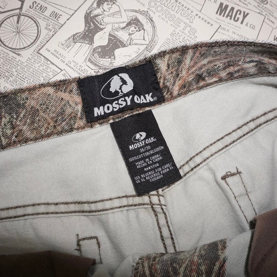 Mossy Oaks 36 - Vintage Y2K realtree camo mossy oak 1990s hunting pants Size US 36 / EU 52 - 3 Thumbnail