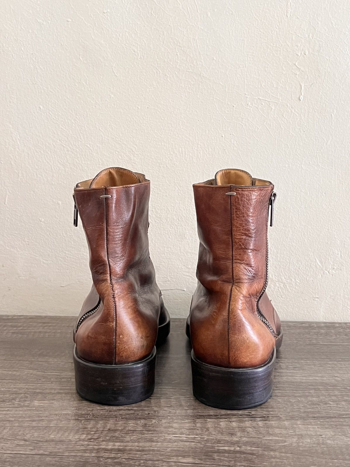 Maison Margiela Zipped Combat Boots Size US 7 / EU 40 - 6 Thumbnail