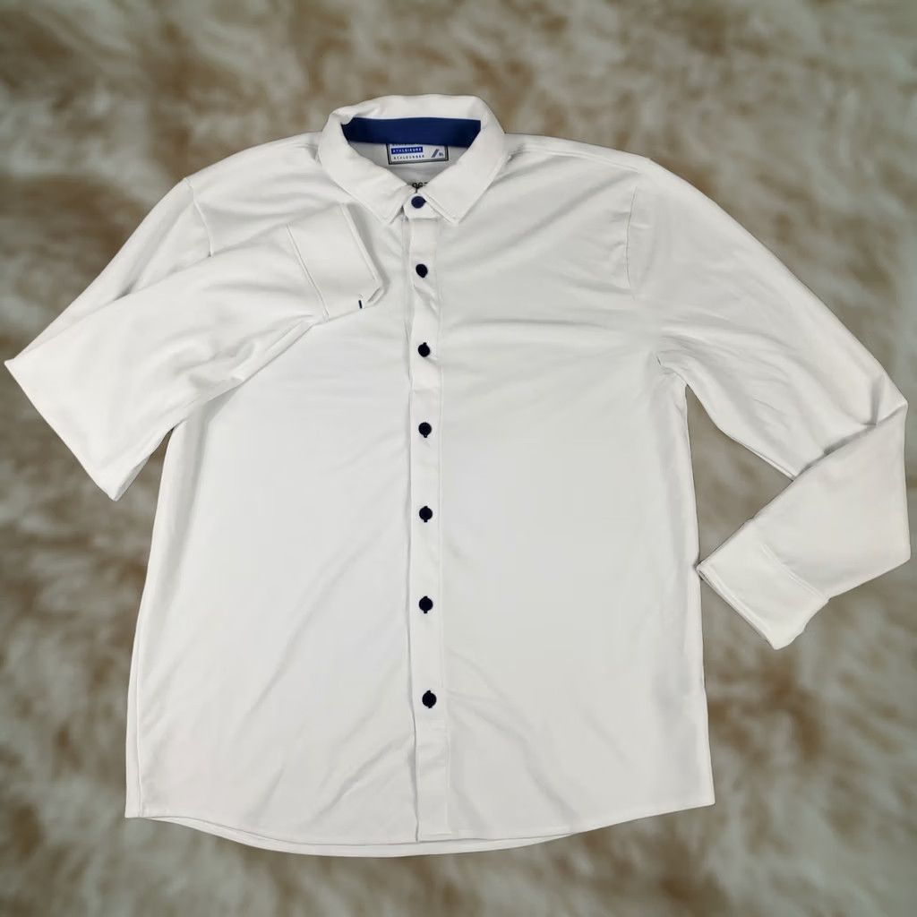 Vintage Twillory Shirt Mens XL White Button-Up Long Sleeve Casual Formal Business Size US XL / EU 56 / 4 - 1 Thumbnail
