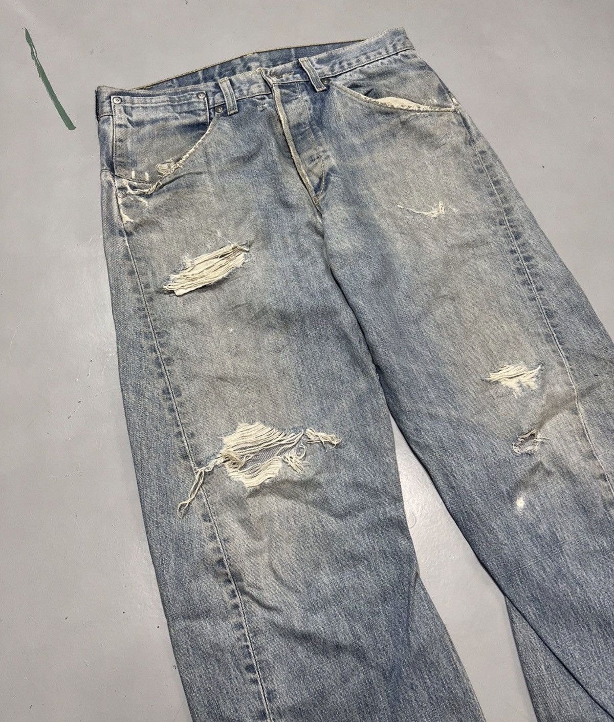 Levi's Vintage Levi’s engineer jeans denim Size US 32 / EU 48 - 7 Thumbnail