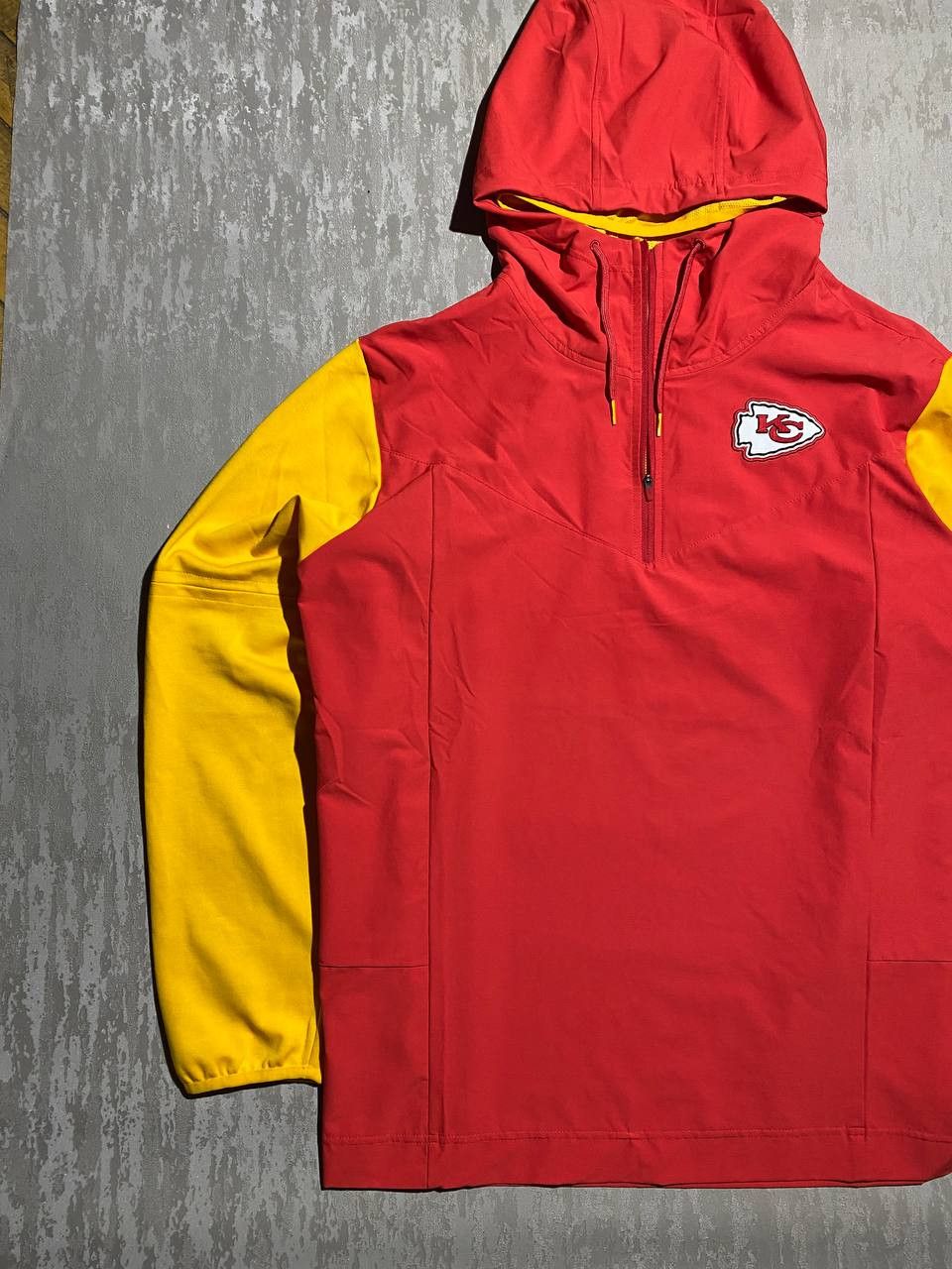 NFL × Nike Mens Nike Kansas City Chiefs Coaches Jacket XXL Size US XXL / EU 58 / 5 - 2 Thumbnail