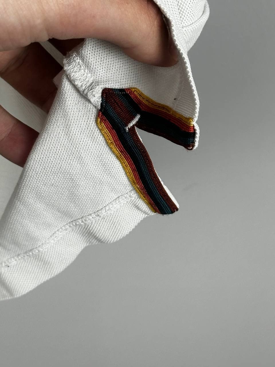 Paul Smith Paul Smith Luxury Flower Embroidery Polo T Shirt Size US M / EU 48-50 / 2 - 12 Thumbnail