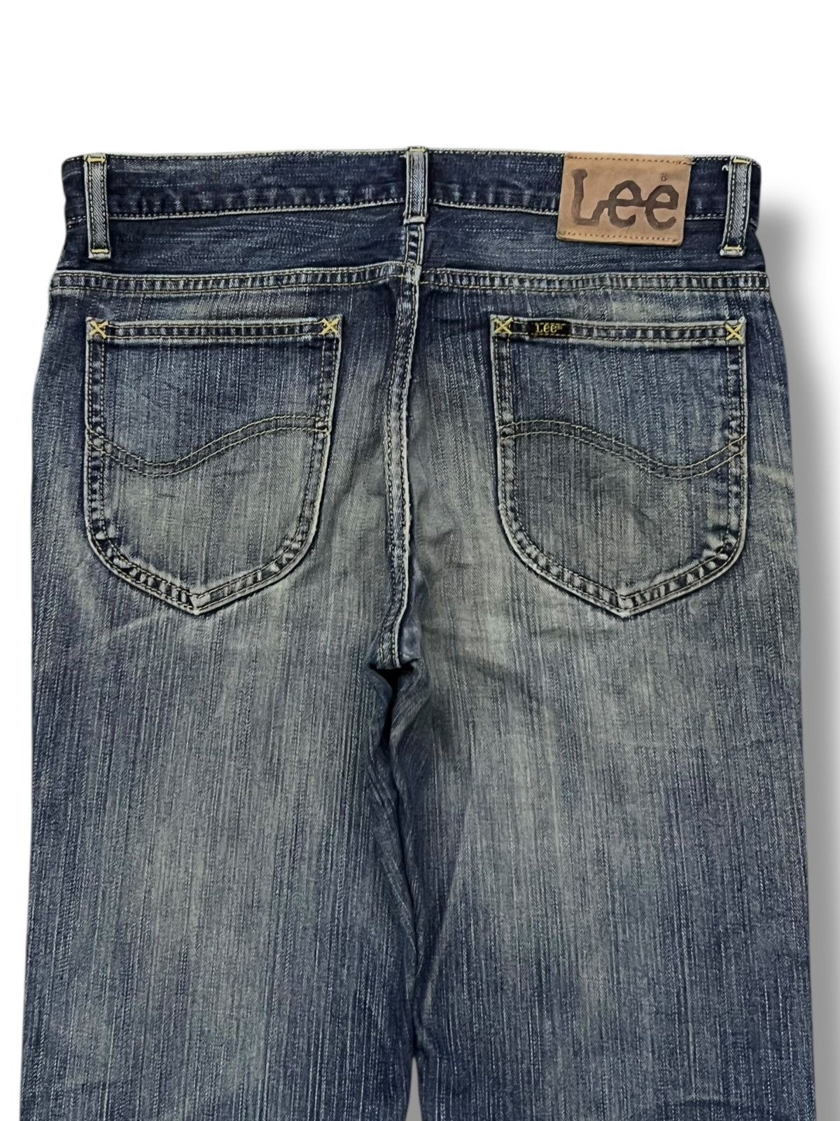 Lee Bootcut Vintage 90s Lee Riders Japan - Faded Mud Wash Jeans Size US 33 - 5 Thumbnail