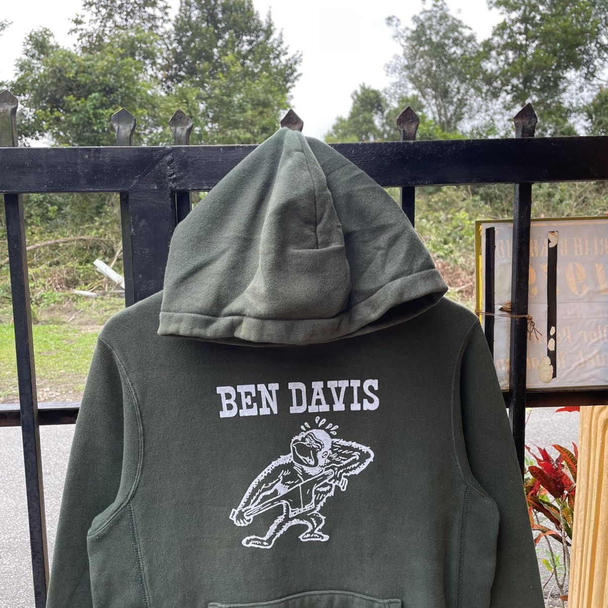 Ben Davis 🔥Vintage Ben Davis Big Logo Pullover Sweater Hoodie Size US S / EU 44-46 / 1 - 4 Thumbnail