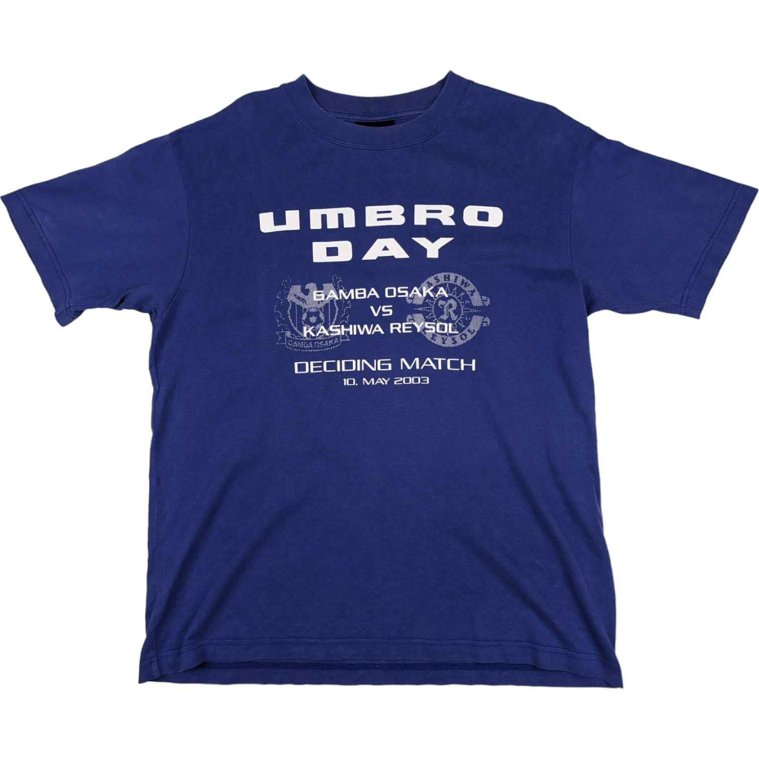 Umbro 2003 UMBRO DAY Gamba Osaka vs Kashiwa Reysol T-Shirt Size US M / EU 48-50 / 2 - 3 Thumbnail