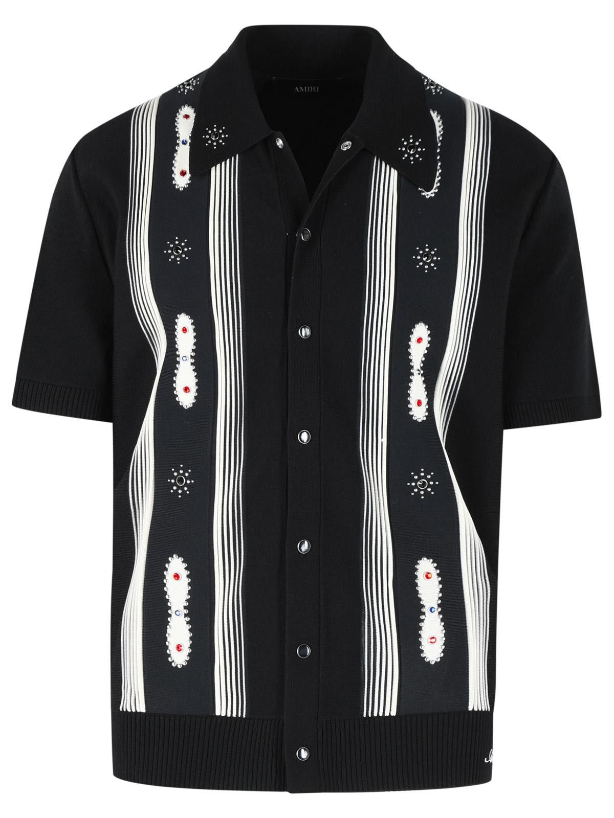 Amiri AMIRI Black Wool Shirt Size US M / EU 48-50 / 2 - 1 Thumbnail