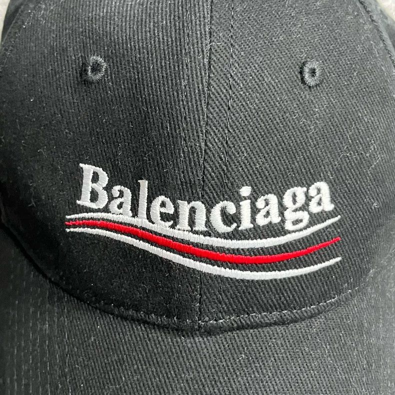 Balenciaga Balenciaga Black coke baseball cap 2505-Nextarrow Size ONE SIZE - 2 Thumbnail