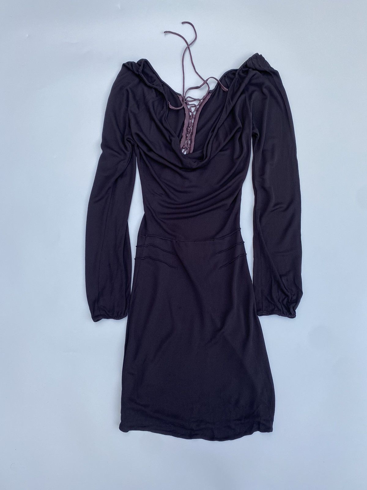 Gucci Rare! F/W 2002- Gucci - Tom Ford- Lace-Up Corset Mini Dress Size S / US 4 / IT 40 - 6 Thumbnail