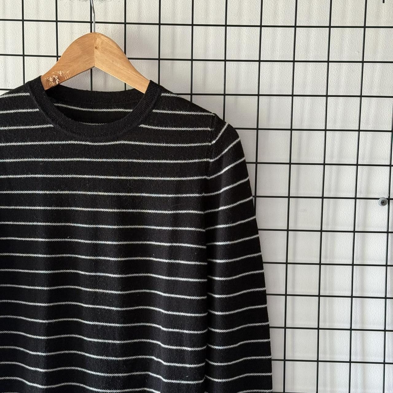 Celine Celine Merino Wool Jumper Womans Vintage 90s Striped Size L / US 10 / IT 46 - 4 Thumbnail