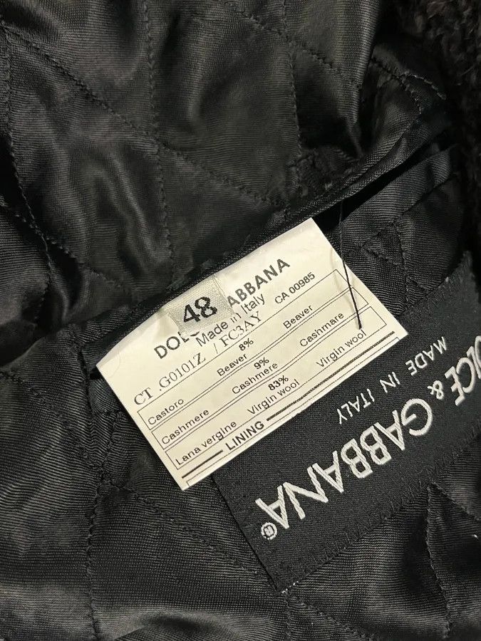 Dolce & Gabbana AW2006 Dolce & Gabbana Grey Wool Premium Fur Collar Royal Coat Size US M / EU 48-50 / 2 - 10 Thumbnail