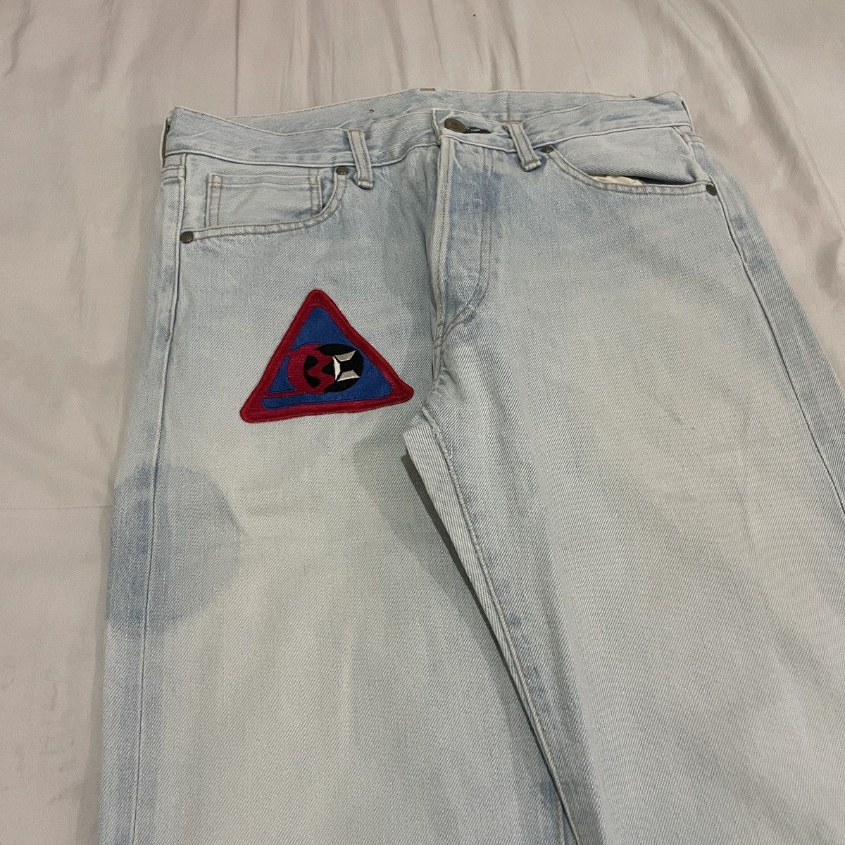 Billionaire Boys Club Billionaire Boys Club Patch Jeans Size US 33 - 3 Thumbnail