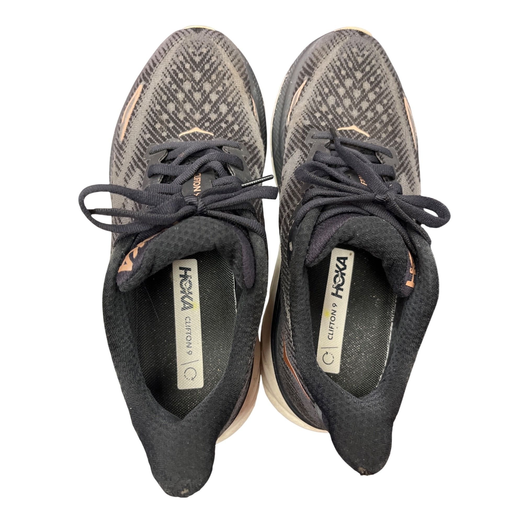 Hoka Hoka Clifton 9 wms black running walking sneakers sz 7.5B SK Size US 7.5 / IT 37.5 - 13 Thumbnail