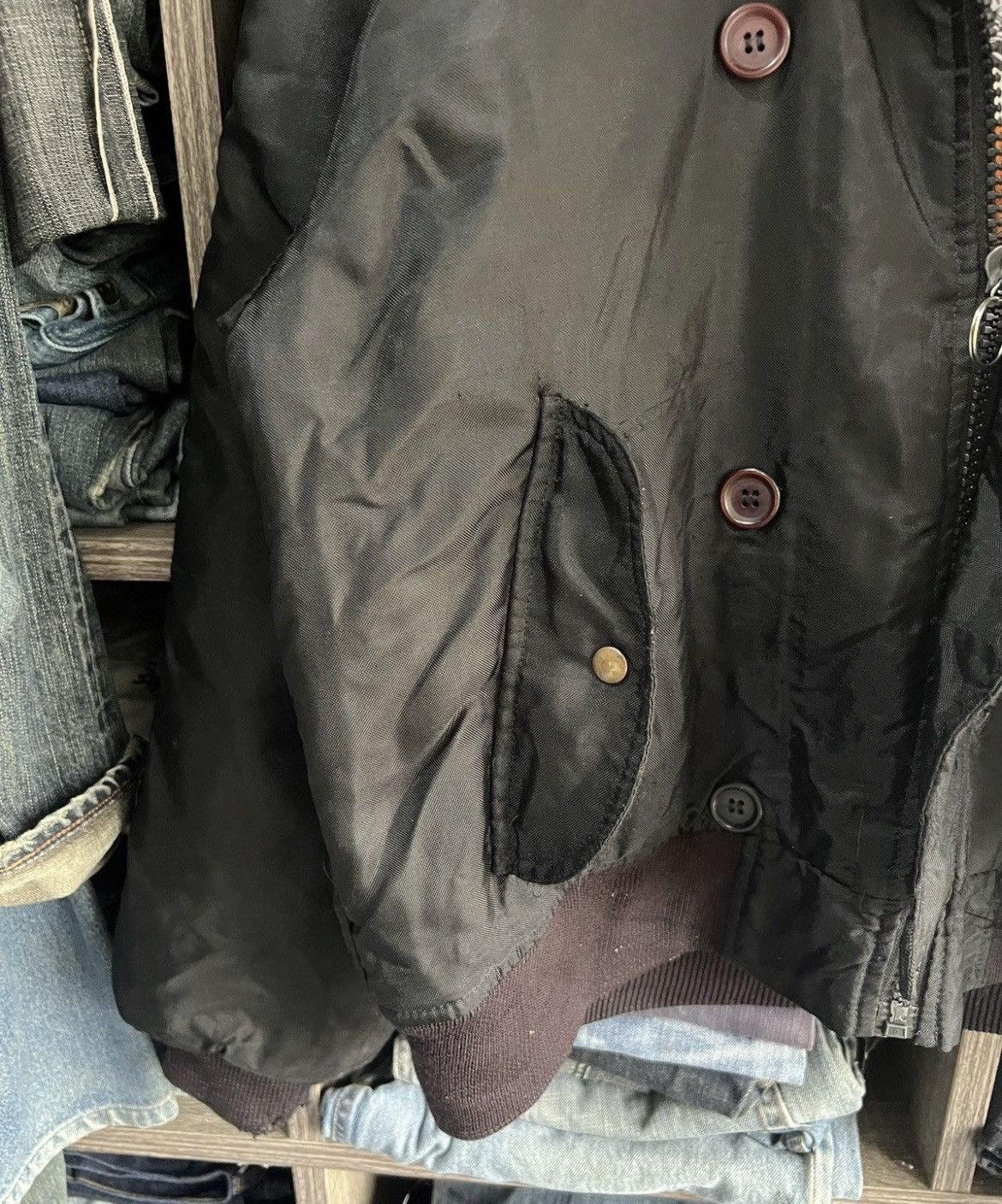 Other 🔥Vintage Pulloveria Flight Jacket With Hoodie Size US L / EU 52-54 / 3 - 10 Thumbnail