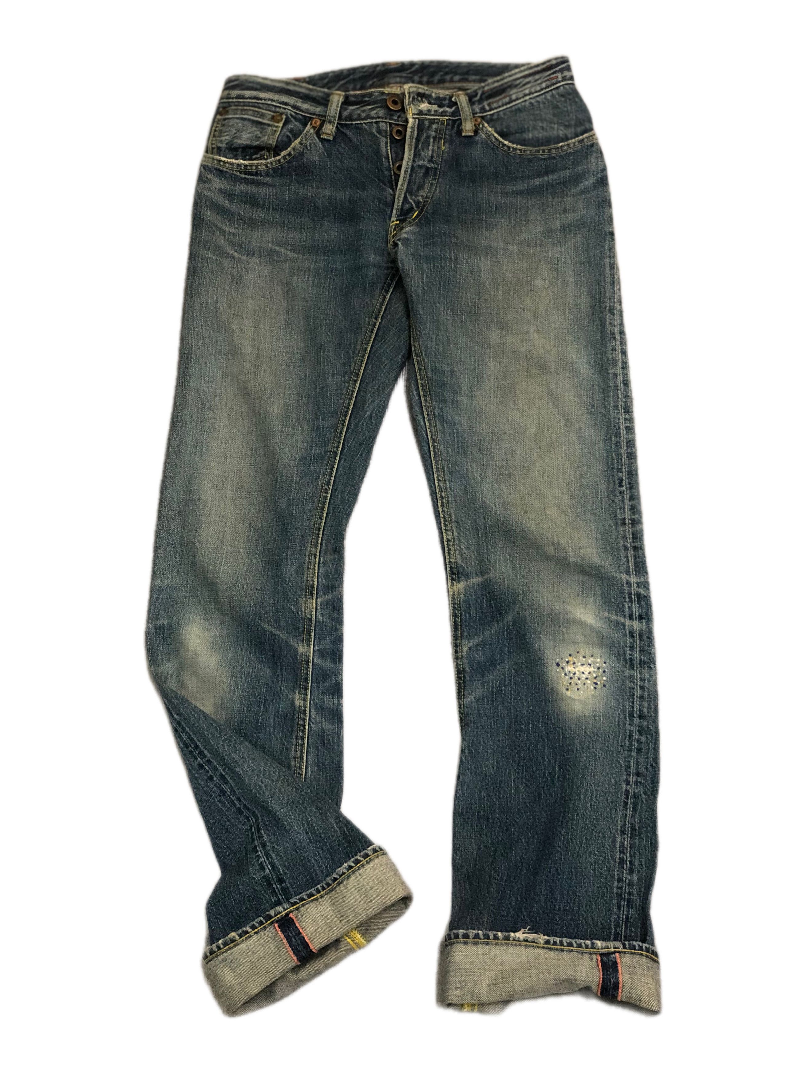 Hiroshi Kato Vintage Hiroshi kato selvedge flare jeans pants Size US 27 - 3 Thumbnail