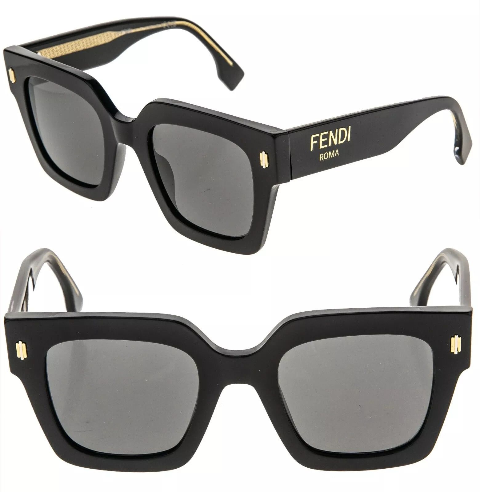 Fendi FENDI BOLD ROMA Crystal Bold 40101 FF Sunglasses FE40101I Size ONE SIZE - 1 Thumbnail