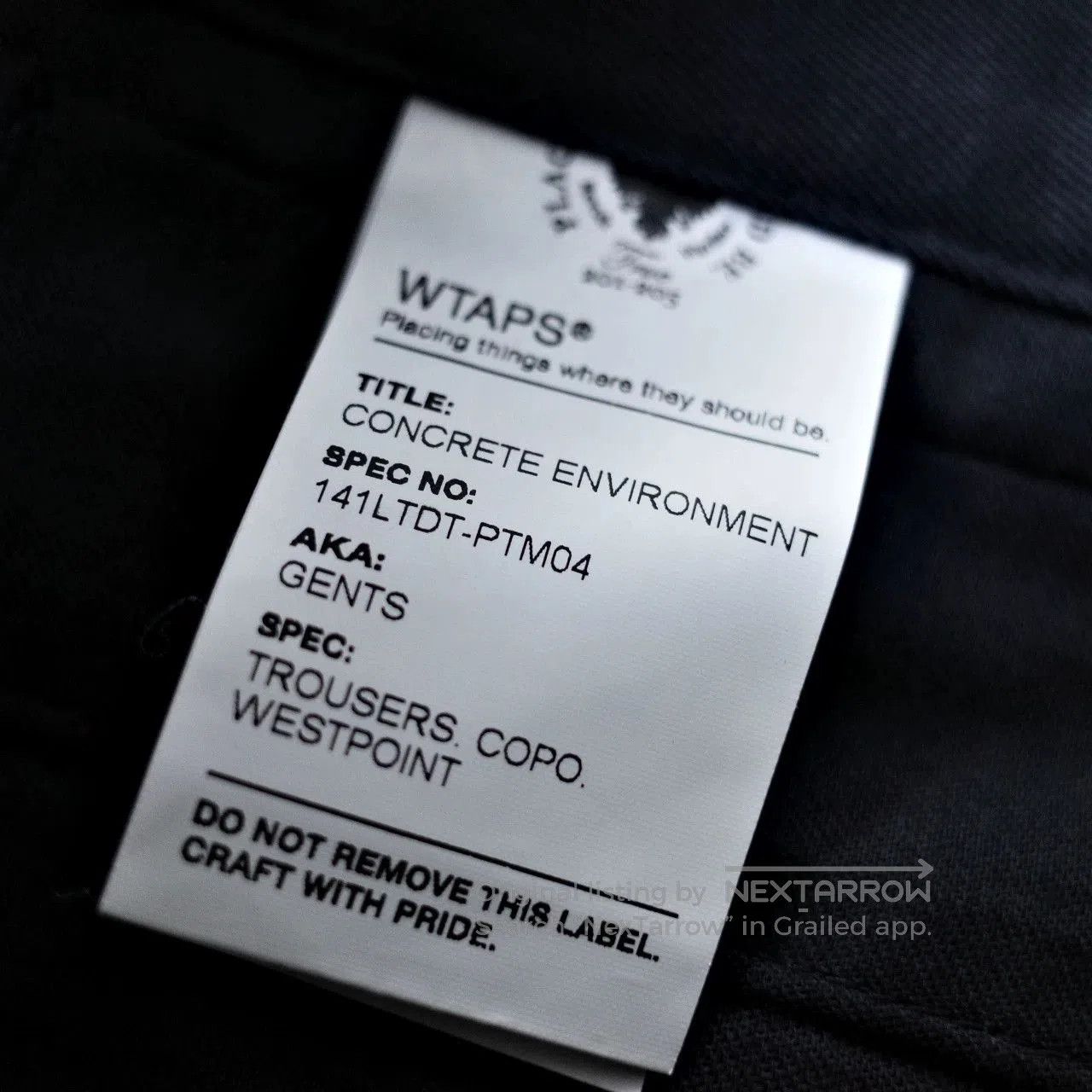 Wtaps WTAPS 14ss GENTS Trousers. Size US 32 / EU 48 - 6 Thumbnail