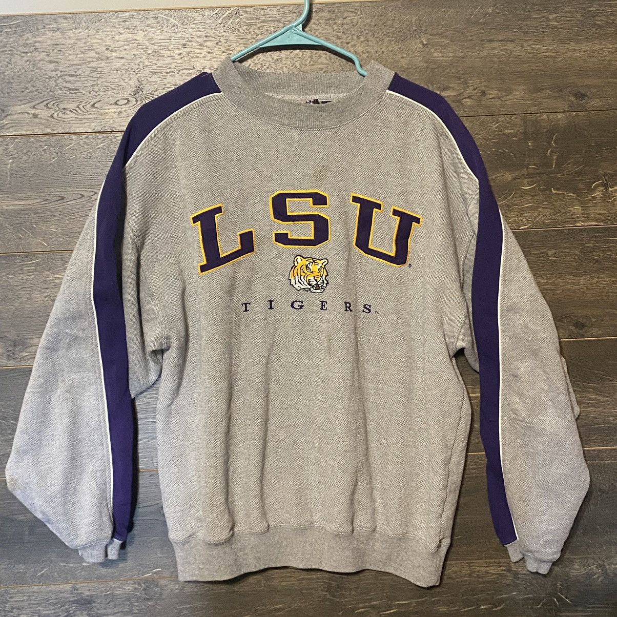 NCAA NCAA - LSU Tigers Embroidered Crew Neck Sweatshirt XX-Large Size US M / EU 48-50 / 2 - 1 Thumbnail