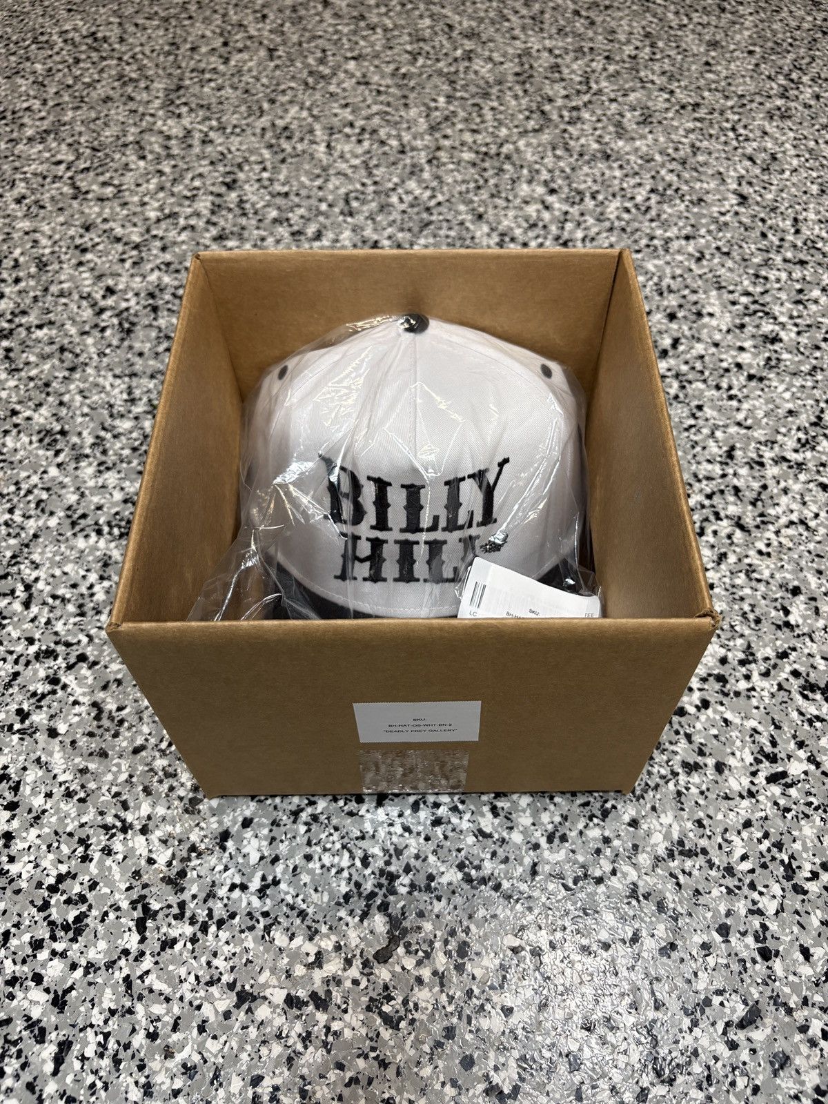 Billy Hill 2021 Billy Hill X Deadly Prey Gallery White Trucker Hat OSFM Size ONE SIZE - 6 Thumbnail