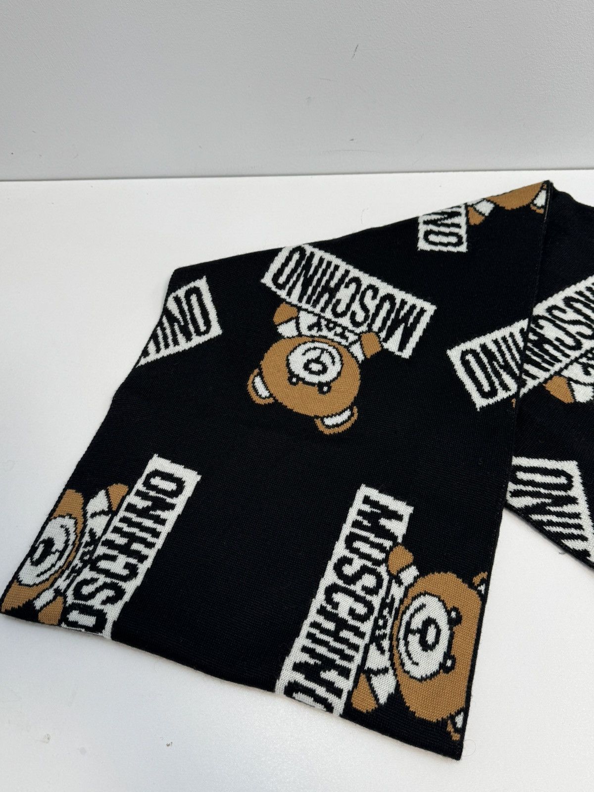 Moschino Moschino Scarf Vintage Y2K Style Logo Size ONE SIZE - 3 Thumbnail