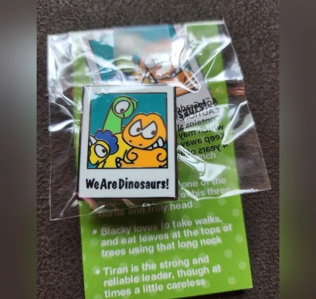 Other NIP Sanrio Friend of the Month Pin We Are Dinosaurs! Sept Size ONE SIZE - 1 Thumbnail