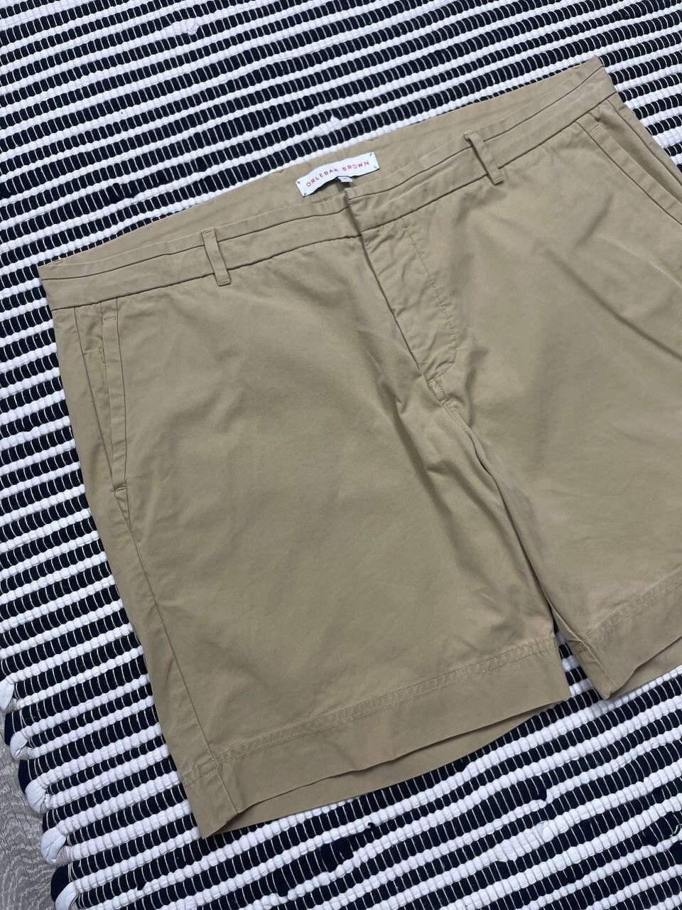 Orlebar Brown × Vintage Vintage Orlebar Brown Chino Shorts Y2K Size US 38 / EU 54 - 2 Thumbnail