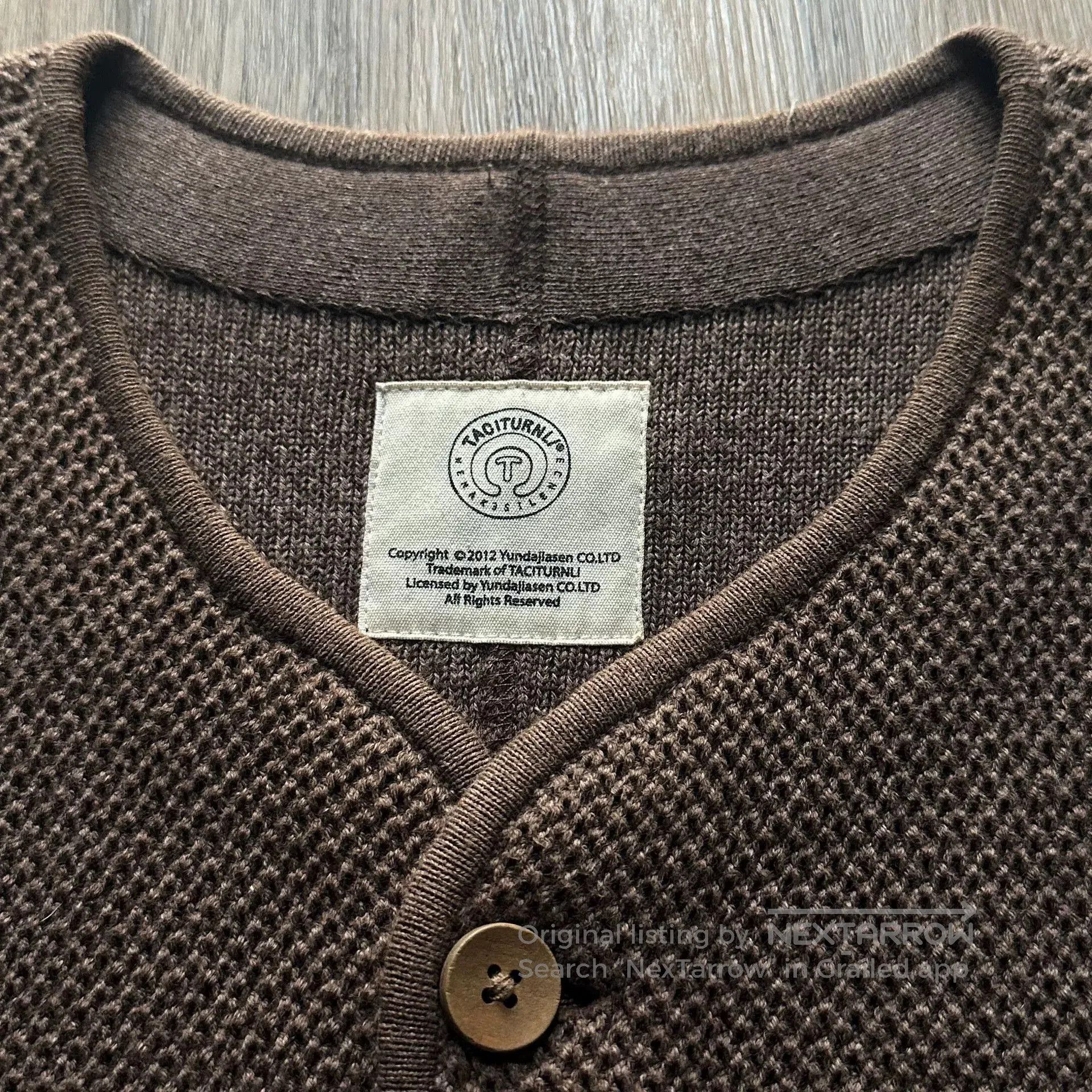Other Taciturnli Brown Knit Vest 1. Size US S / EU 44-46 / 1 - 3 Thumbnail