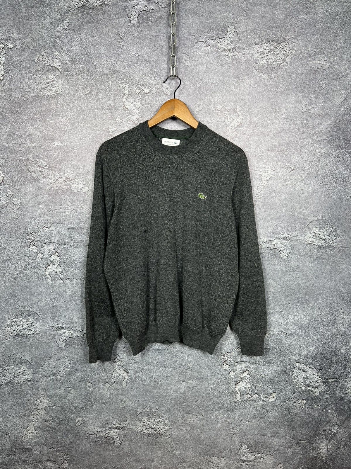 Lacoste Lacoste Wool Light Sweater Jumper With Logo Size US M / EU 48-50 / 2 - 1 Thumbnail