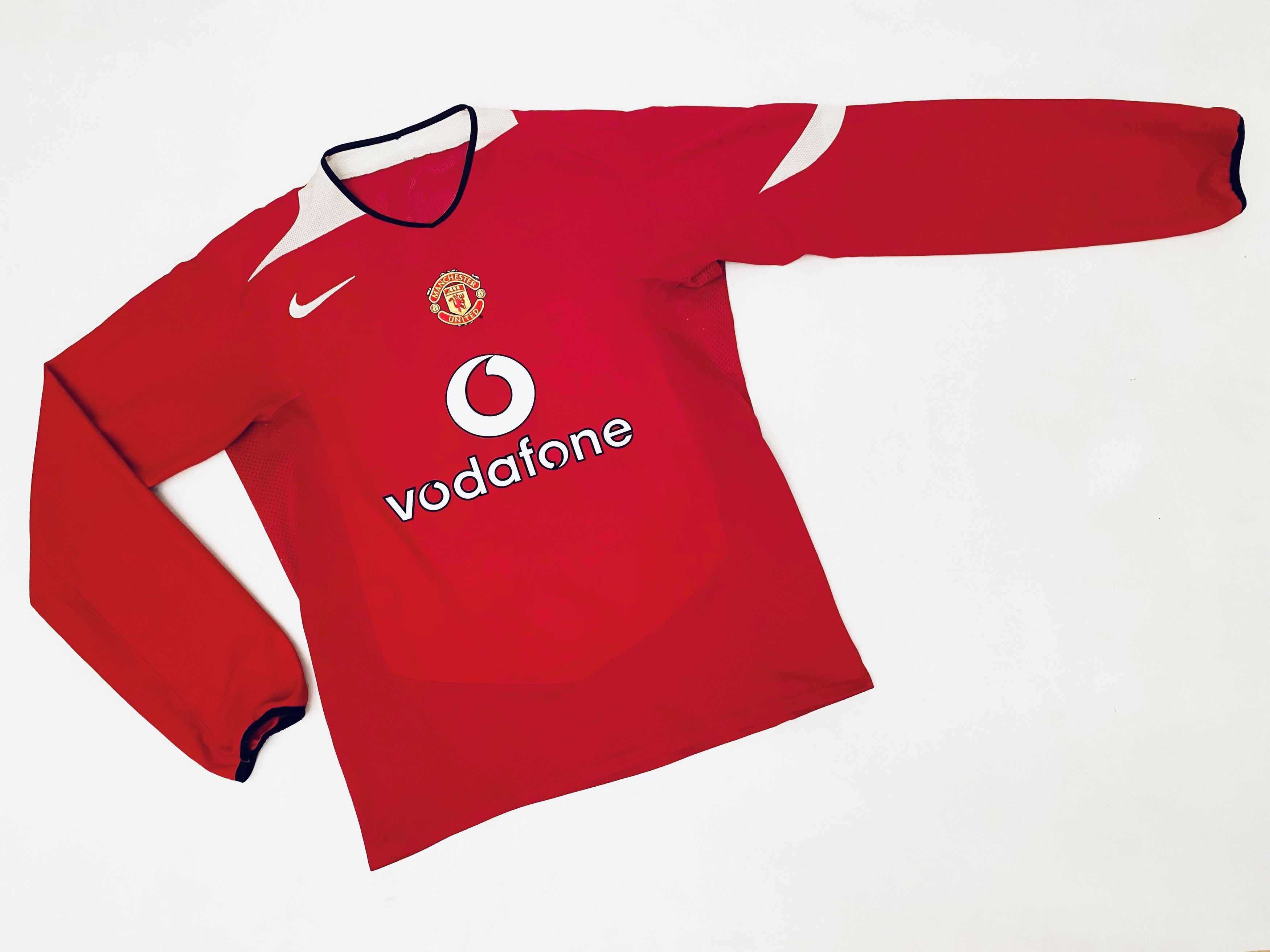 Nike Manchester United *Ronaldo* Home Jersey 2004 - 2006 LS Size US M / EU 48-50 / 2 - 6 Thumbnail