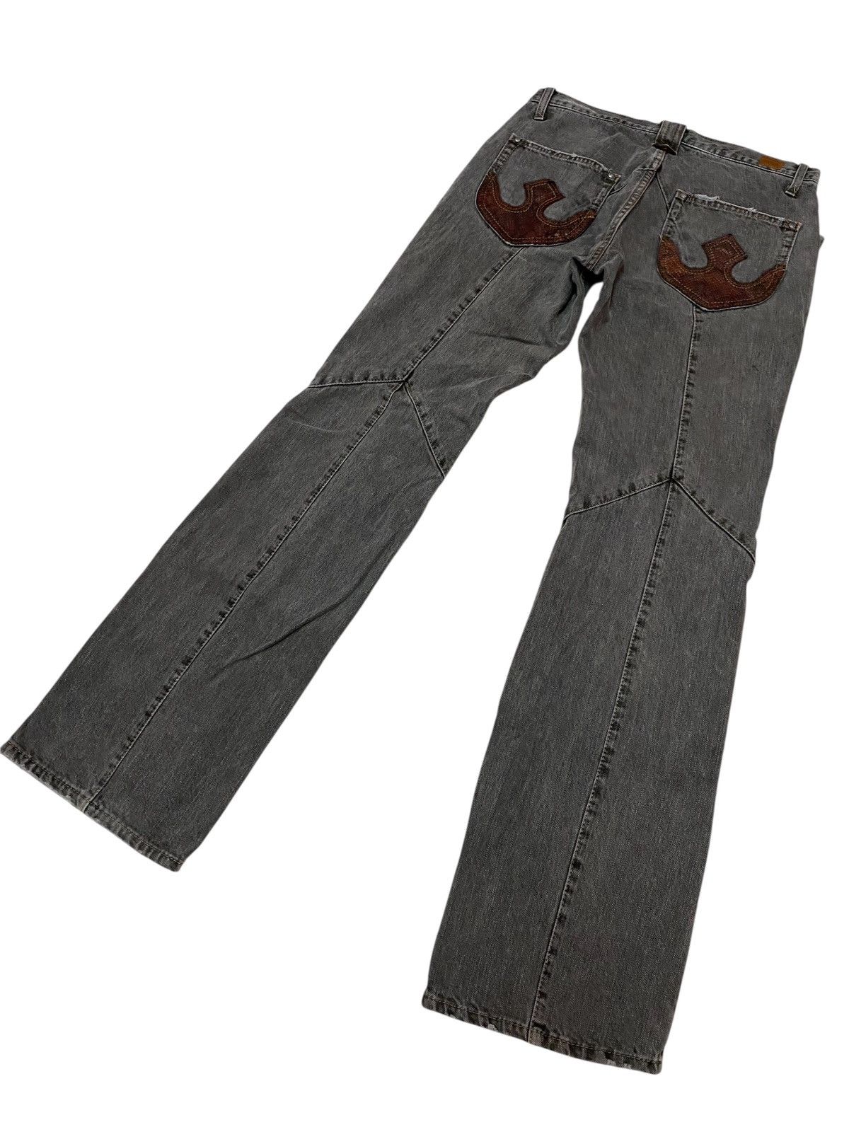 If Six Was Nine Nicole club man dagger pocket leather logo ankle like chrome Size US 31 - 2 Thumbnail