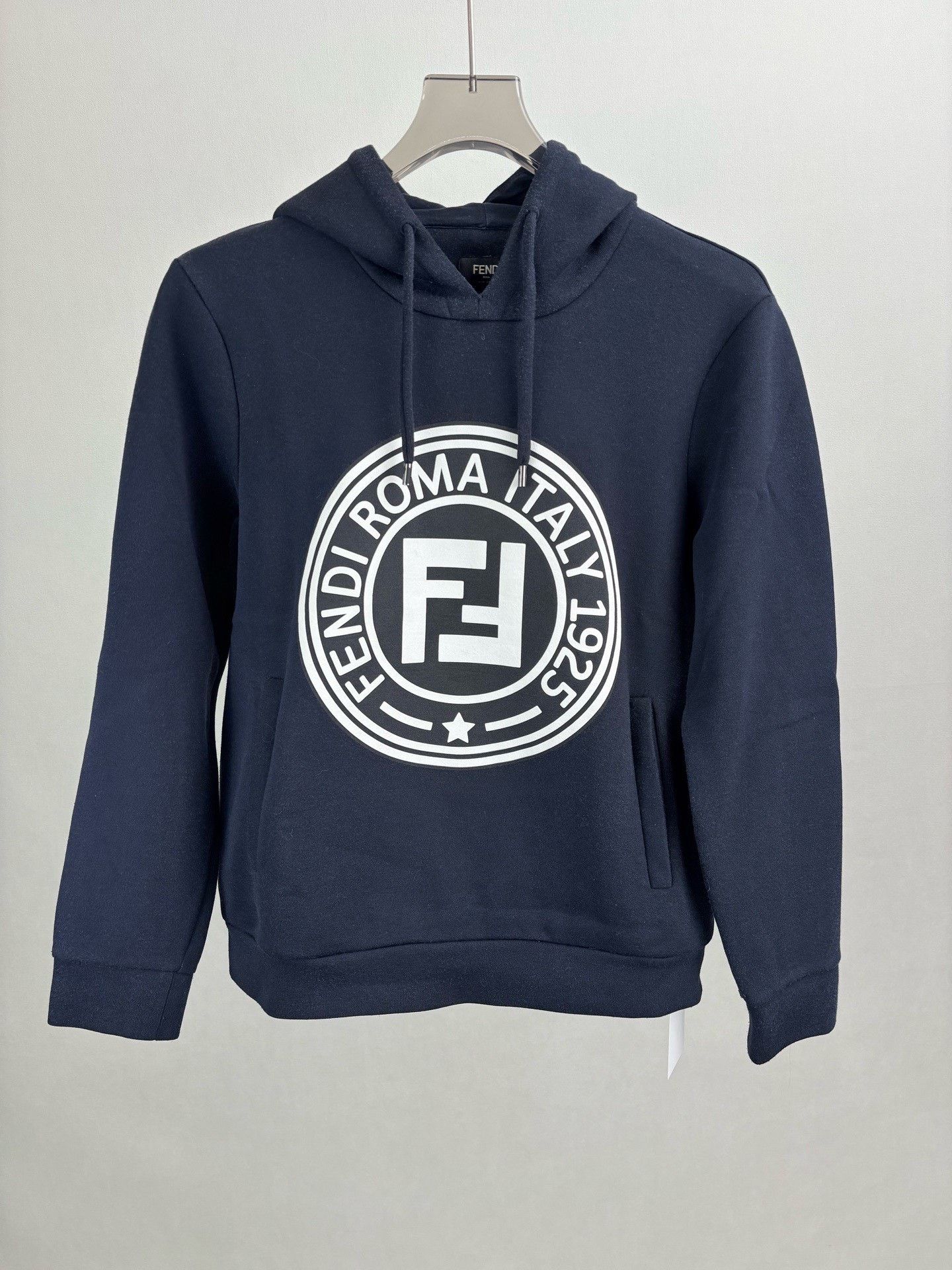 Fendi FENDI Double F Logo Crewneck Hoodie Size US S / EU 44-46 / 1 - 1 Thumbnail
