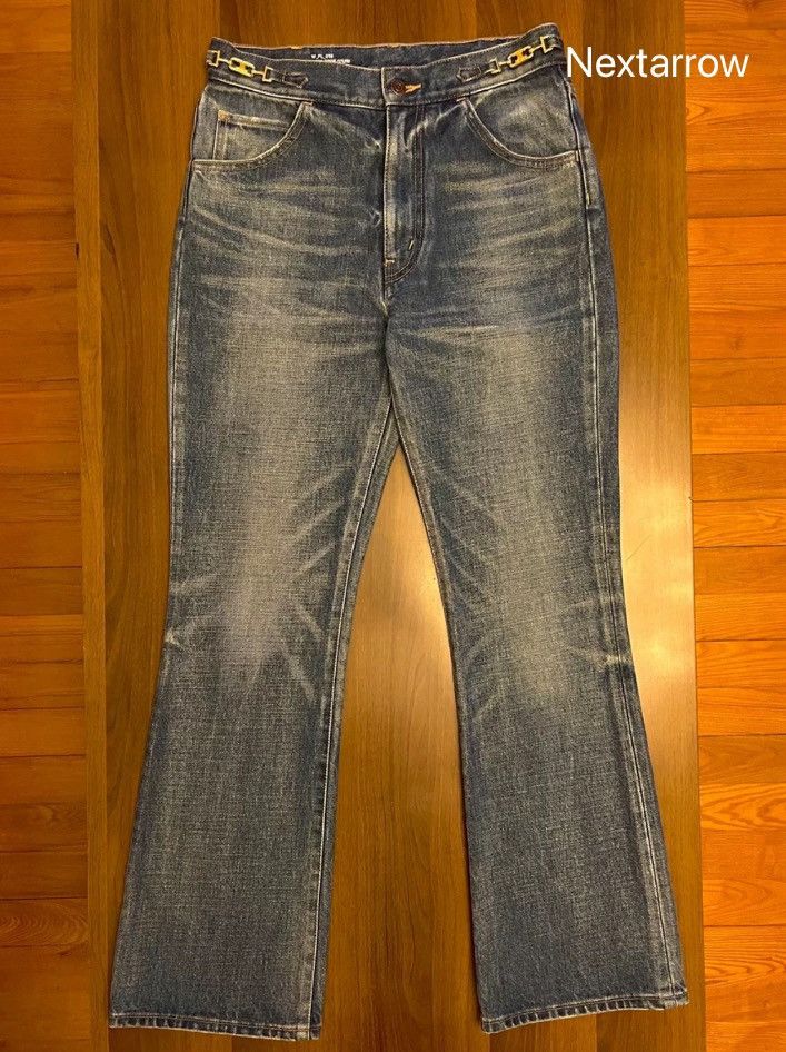 Celine Celine 22ss Triumphal Arch Micro Pull Jeans2410-Nextarrow Size US 28 / EU 44 - 1 Thumbnail