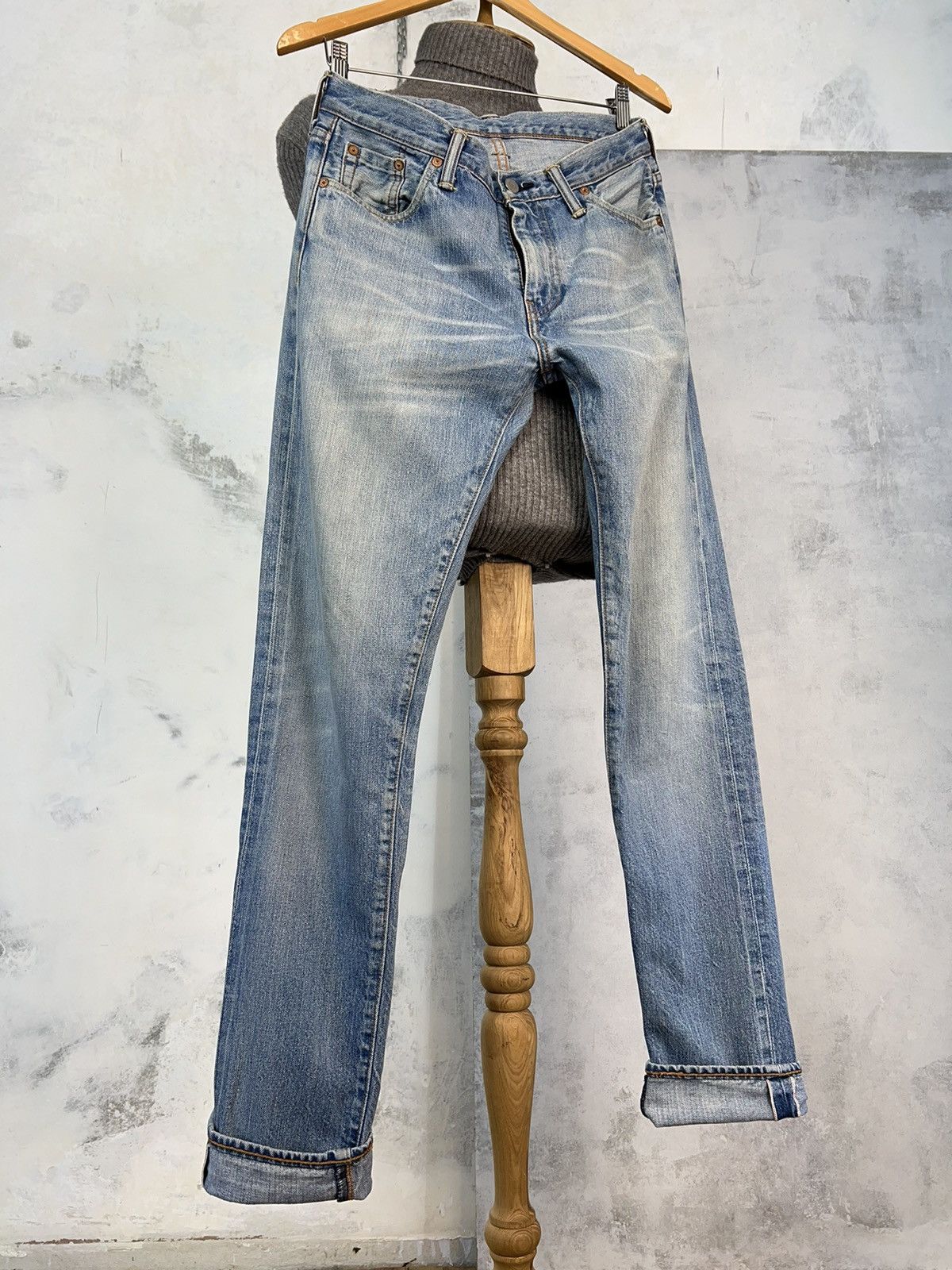Levi's Levis Blue Selvage Denim Jeans Size 30 Size US 30 / EU 46 - 5 Thumbnail