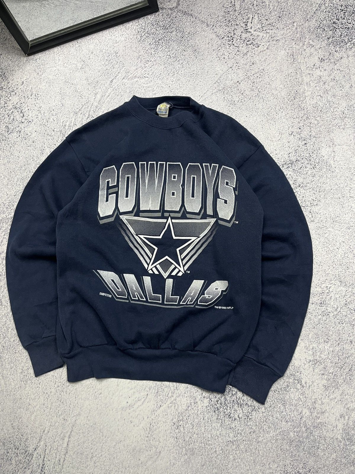 NFL × Vintage Vintage 1994 Dallas Cowboys Competitor Graphic Sweatshirt Size US L / EU 52-54 / 3 - 3 Thumbnail