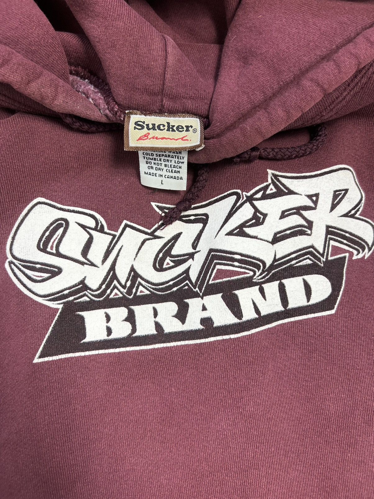 Other Rare Hoodie Sucker Brand Skateboard Vintage 90’s Hip Hip Rap Size US L / EU 52-54 / 3 - 4 Thumbnail