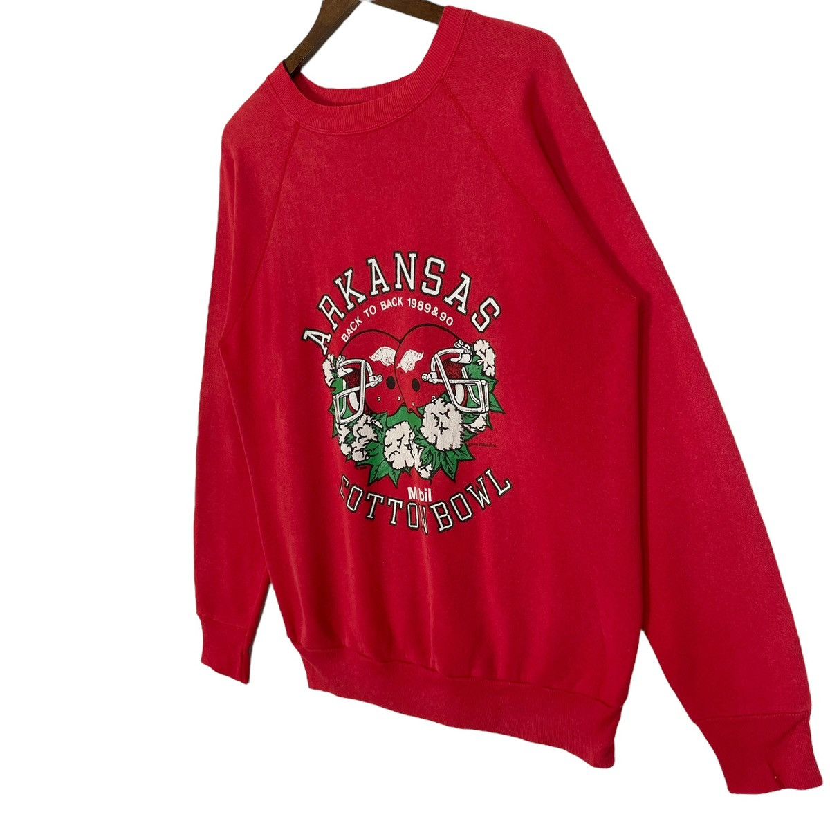 NFL Vintage 80s Arkansas Cotton Bowl Big Logo College Football Size US M / EU 48-50 / 2 - 3 Thumbnail