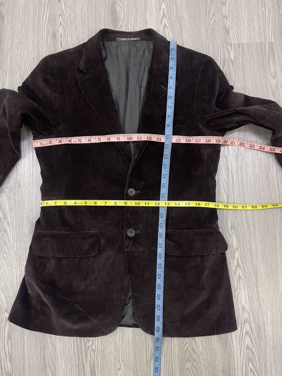 Gucci GUCCI brown cudroy coat jacket Size 44R - 11 Thumbnail
