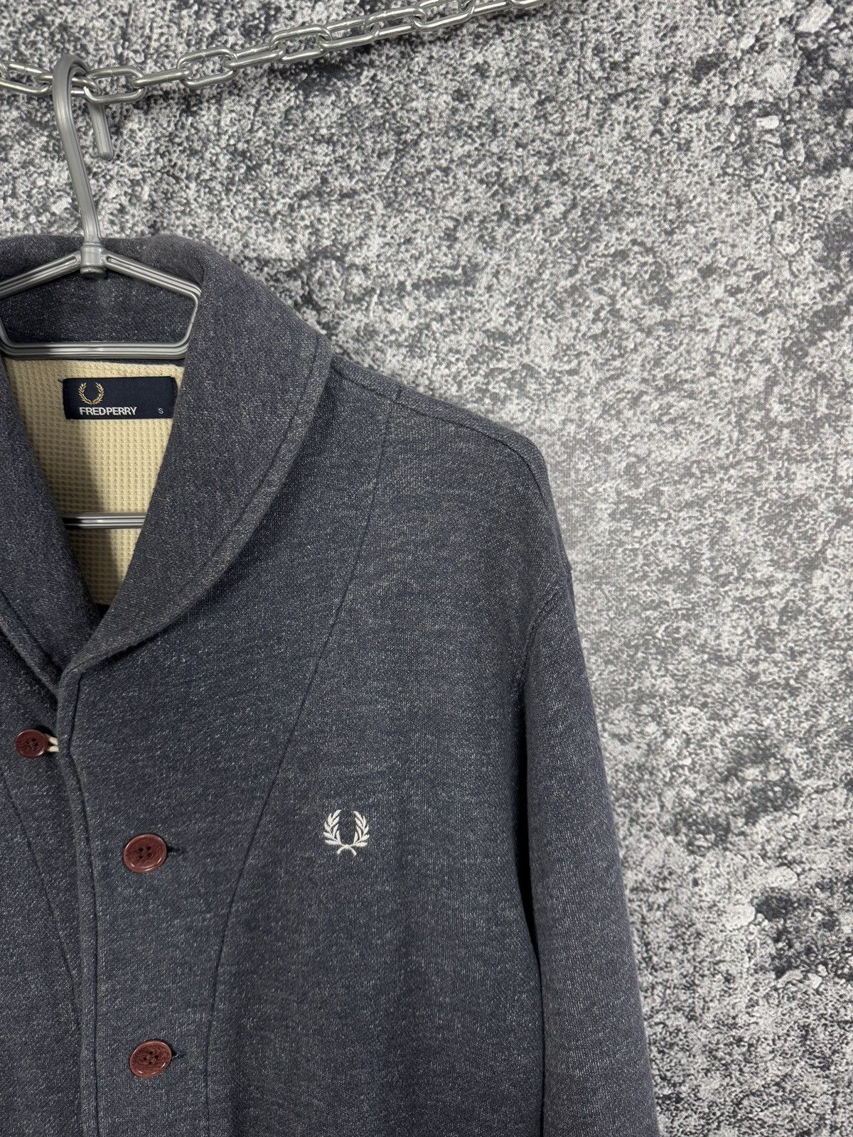 Fred Perry Men’s Fred Perry Cotton Cardigan Button Up Pullover Size S Size US S / EU 44-46 / 1 - 2 Thumbnail