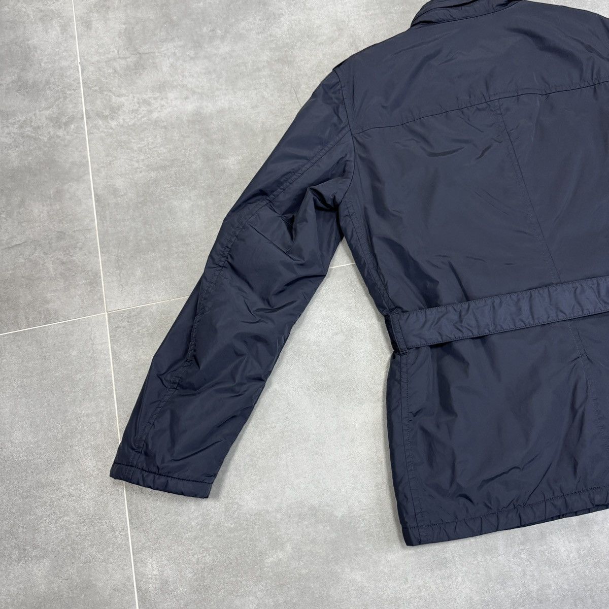 Prada Rare Prada Milano Nylon Navy Blue Jacket Size 50 Size US M / EU 48-50 / 2 - 21 Thumbnail