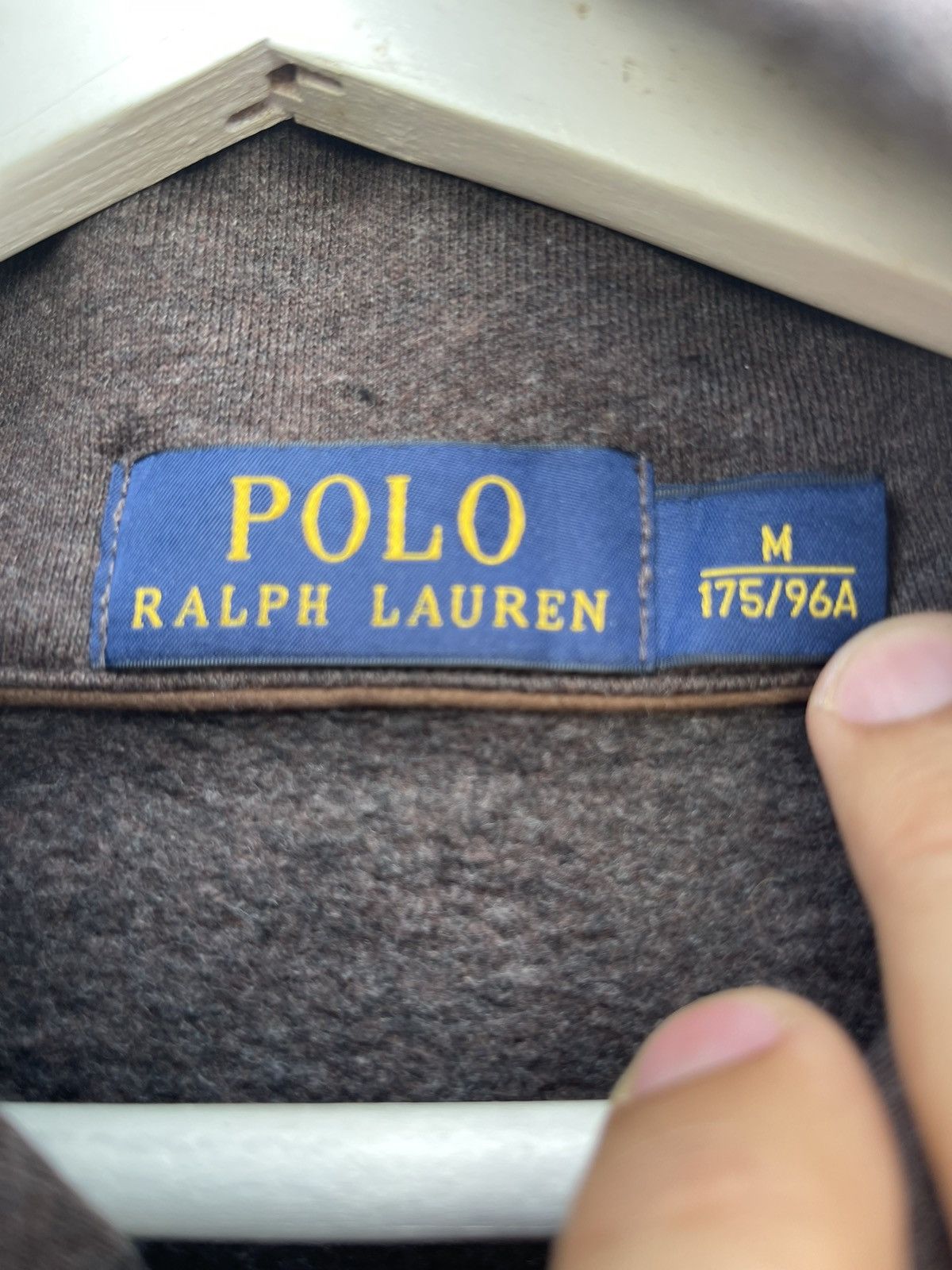 Polo Ralph Lauren Polo Ralph Lauren small pony brown henley neck medium Size US M / EU 48-50 / 2 - 7 Thumbnail