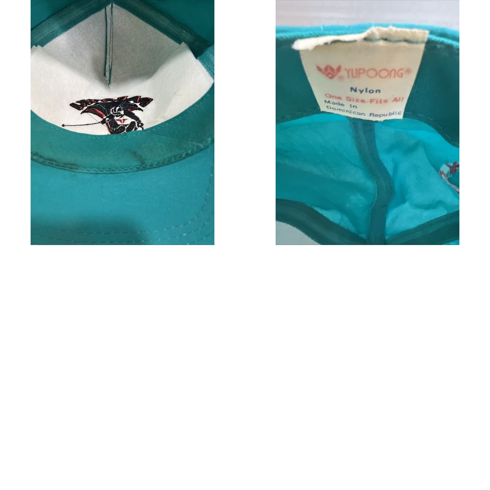 Vintage VINTAGE 1995 Para Ski World Meet Snowbird Snapback Hat Cap Adjustable Turquoise Mens Size ONE SIZE - 8 Thumbnail