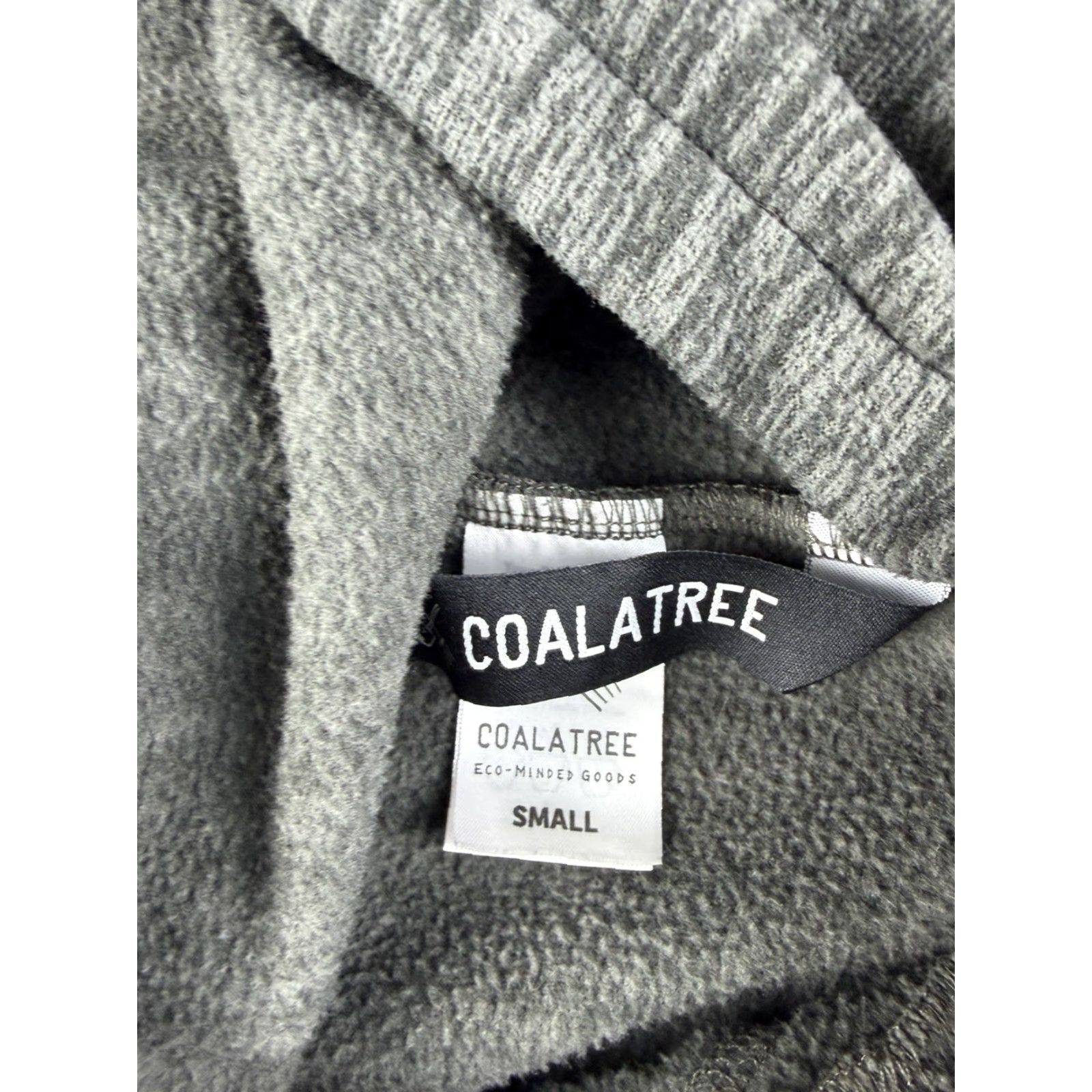 Vintage Colaatree Hoodie Size S Regular Pullover Gray Fleece Pocketed Zoned Recycled Polyester Burnished Zip Men Size US S / EU 44-46 / 1 - 3 Thumbnail