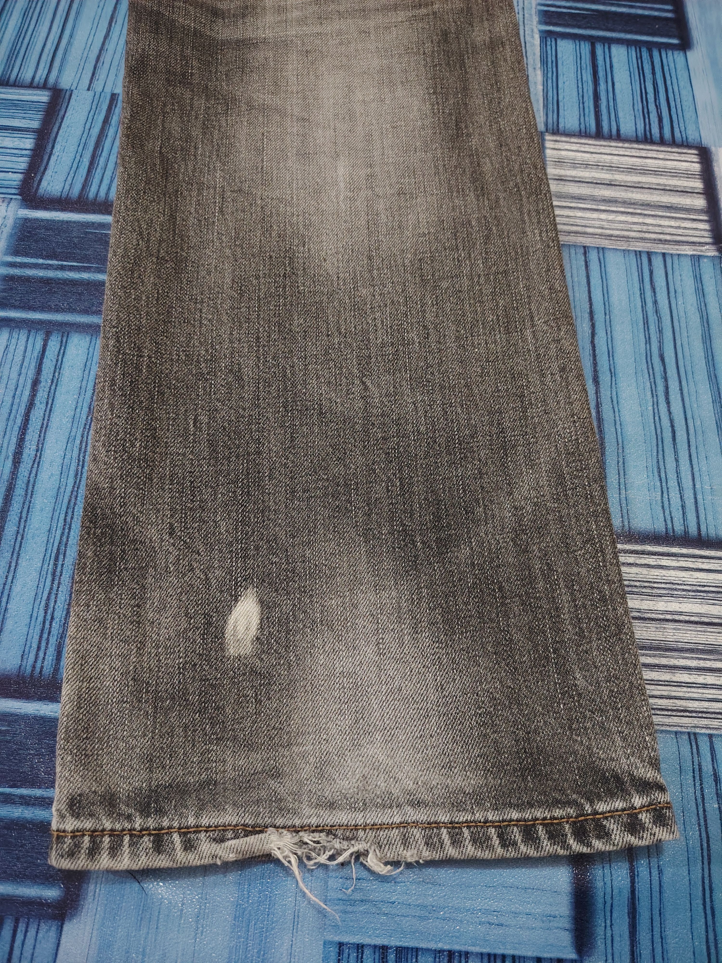 Ne-Net Japanese Net Jeans Distressed Jeans Ripped Jeans Mudwash Size US 31 - 18 Thumbnail