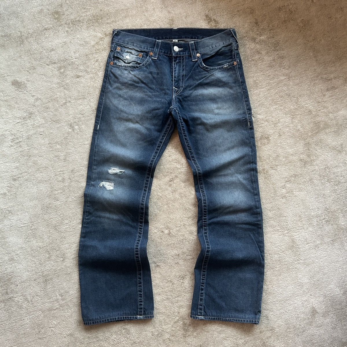 True Religion True Religion Boot Cut Flared Jeans Size US 33 - 2 Thumbnail