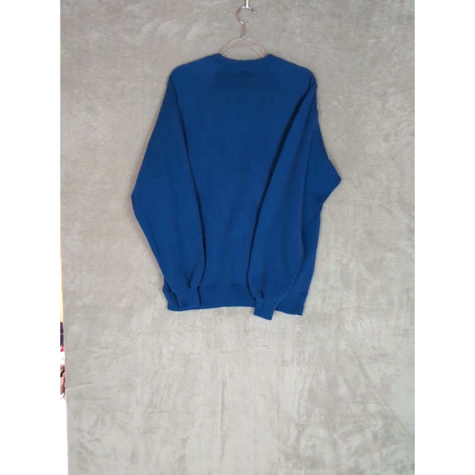 Jerzees VINTAGE Jerzees Sweatshirt Crew Neck Blue 2XL Mens 90s Pullover All Seasons Smooth Fleece Cotton-Polyester Regular Fit Sweatshirt Crewneck Sall? Size US XXL / EU 58 / 5 - 8 Thumbnail