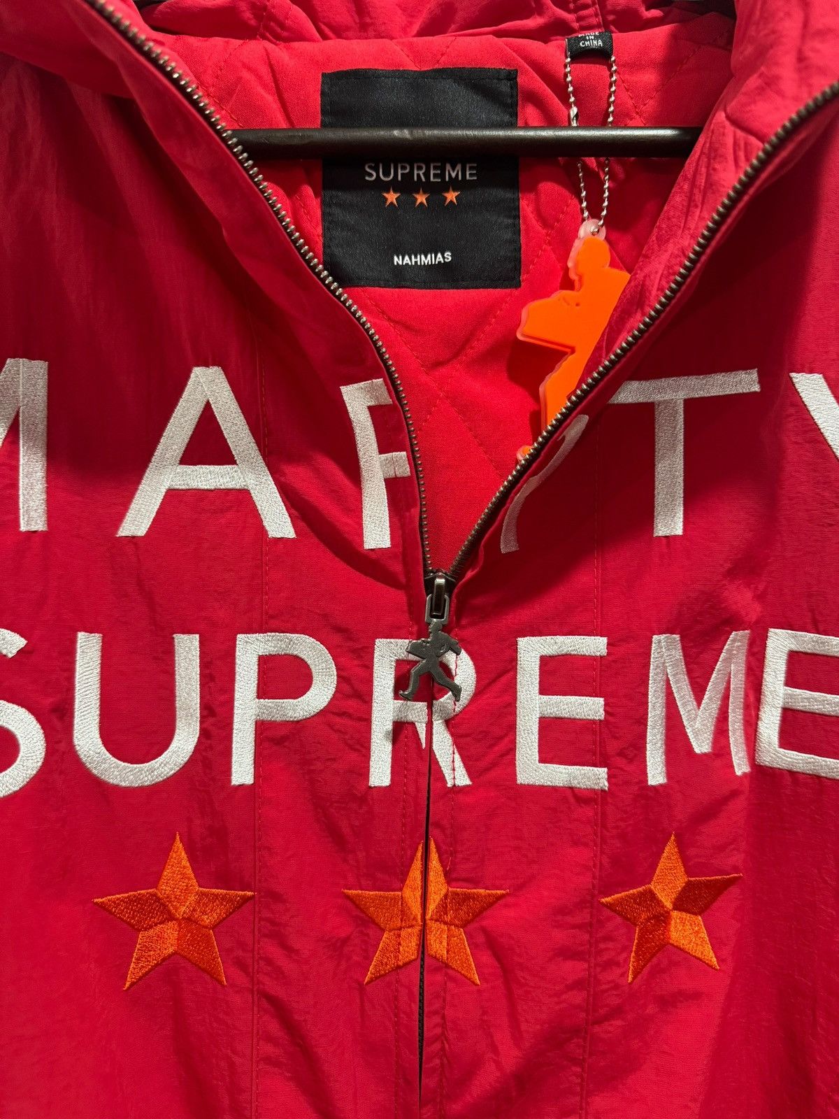 Nahmias NAHMIAS x A24 Marty Supreme Classic Warm Up Jacket USA Red Size US S / EU 44-46 / 1 - 4 Thumbnail